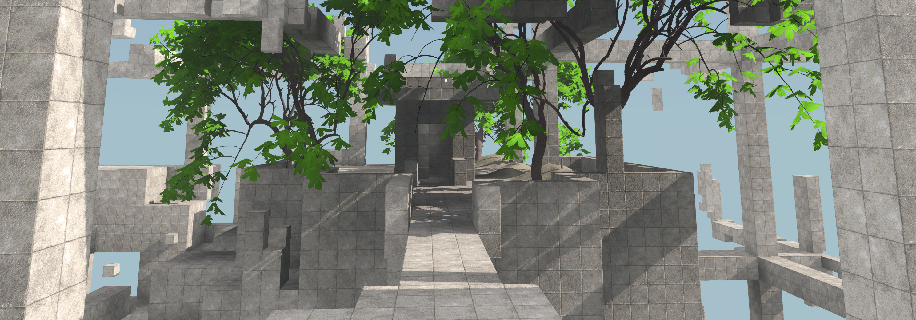 screenshot: buildings & trees
