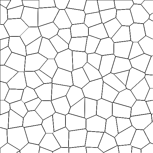 Voronoi diagram example