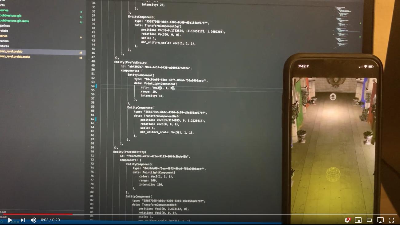 Vulkan renderer on iOS prototype