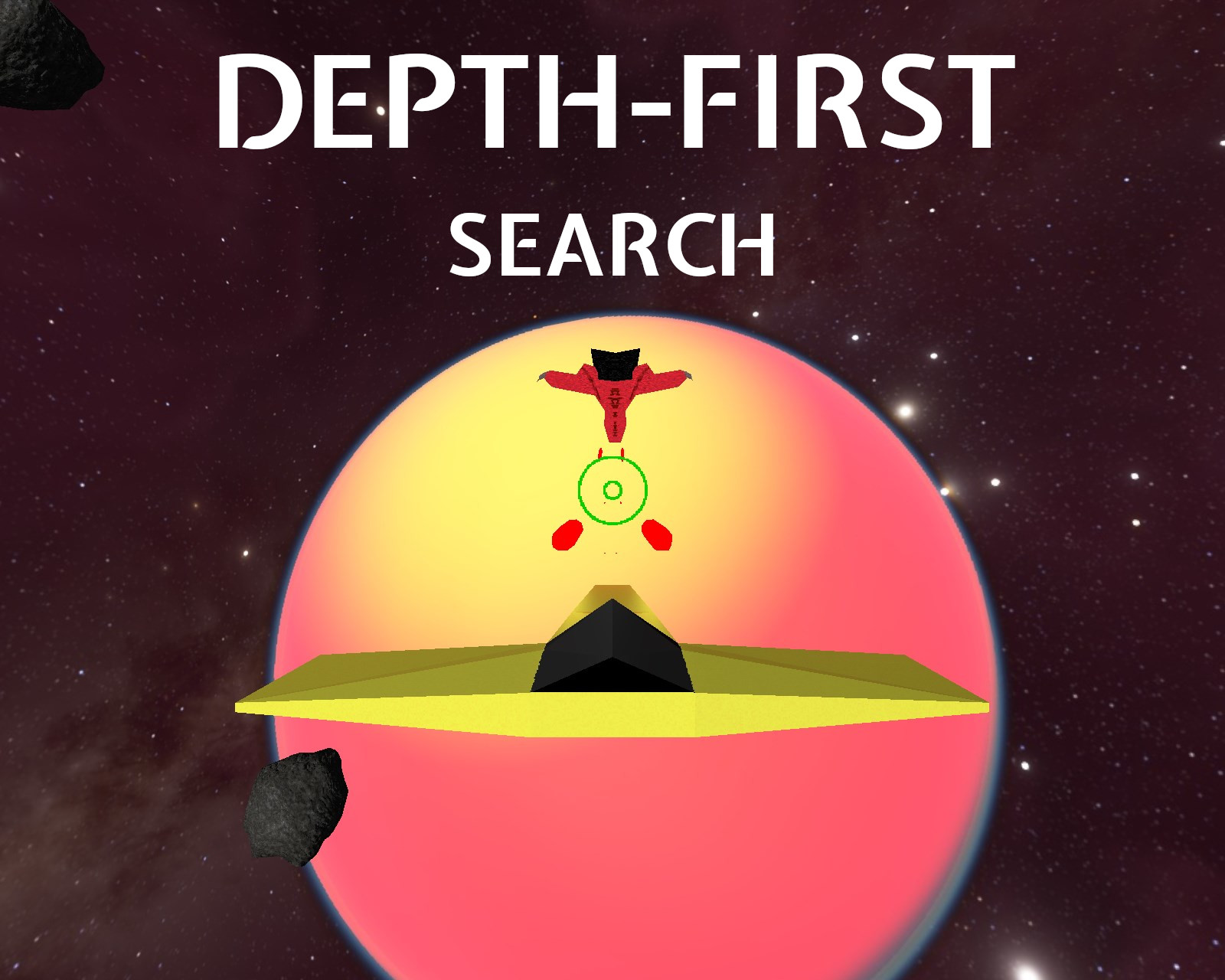Depth-First Search's title card