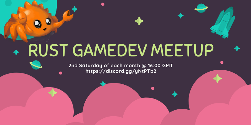 Gamedev meetup poster