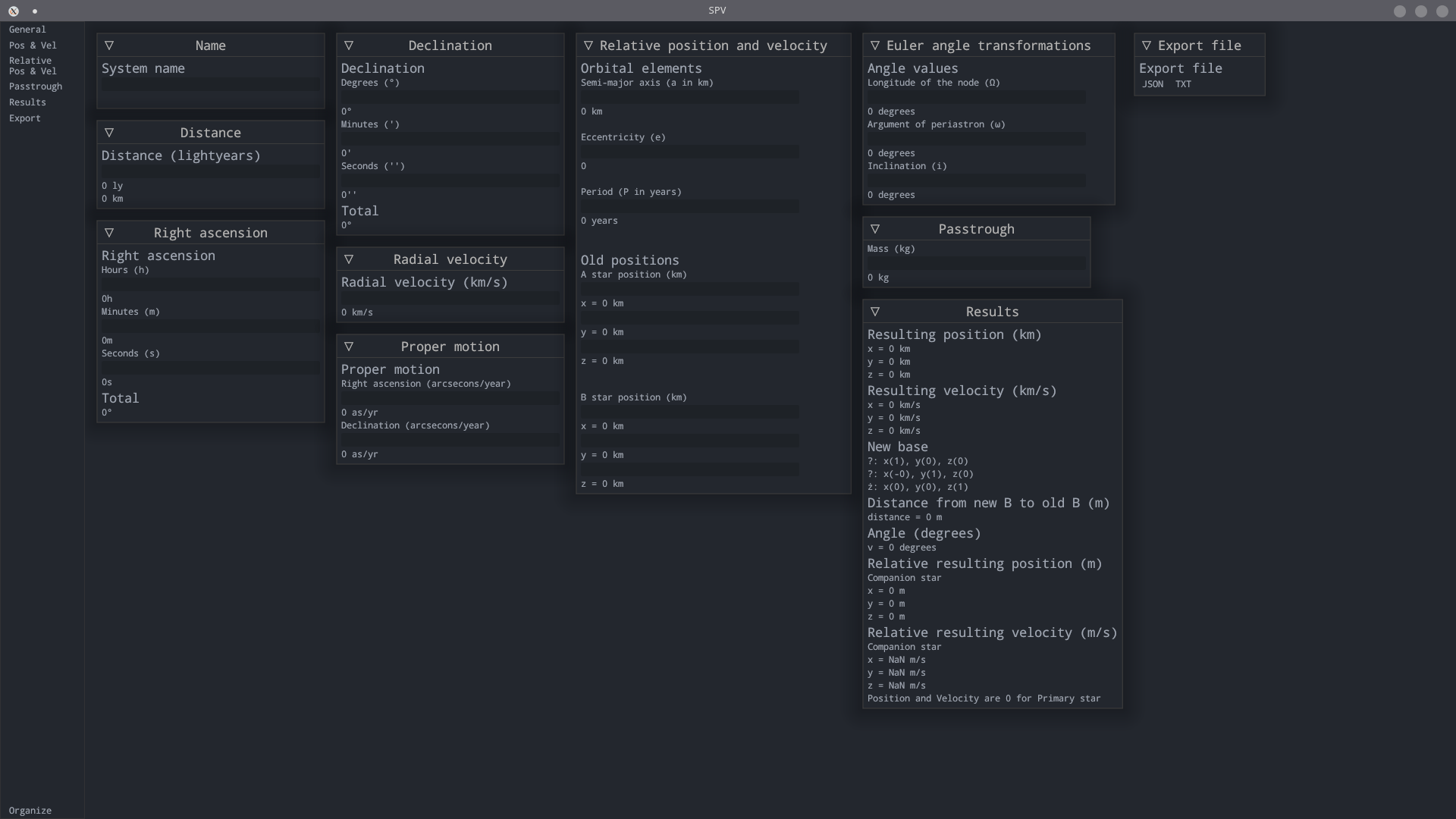 SPV-0.3.5 screenshot