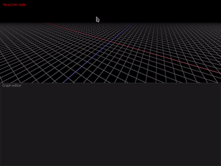 Blackjack demo: Connecting visual nodes and tweaking various parameters to procedurally generate a beveled box in real-time