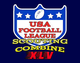 USA Football League Scouting Combine XLV logo